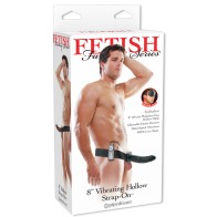 Pipedream Fetish Fantasy 8 in Vibrating Hollow Strap-On