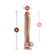 Dildo Hung Rider Bruno de 14 Pulgadas con Testículos