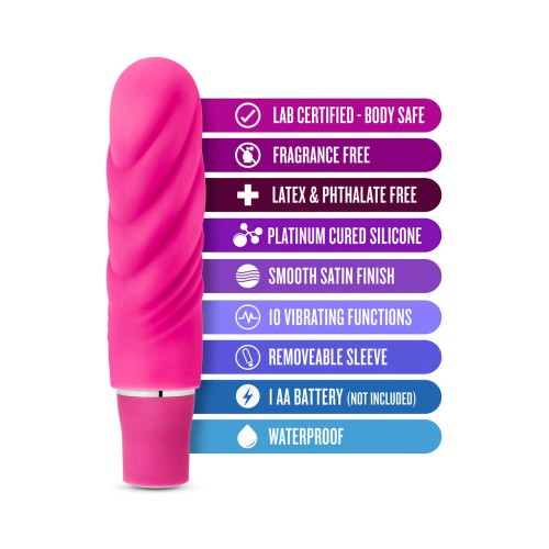 Luxe Nimbus Mini Silicone Vibrator - 10 Functions