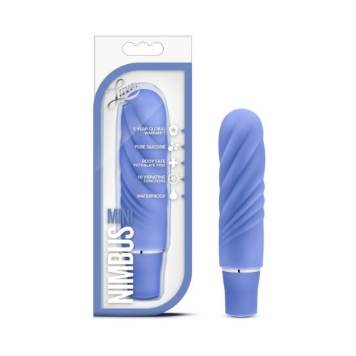 Luxe Nimbus Mini Silicone Vibrator Periwinkle Color