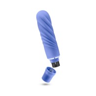 Luxe Nimbus Mini Silicone Vibrator Periwinkle Color