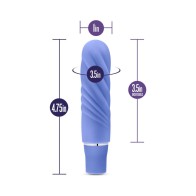 Luxe Nimbus Mini Silicone Vibrator Periwinkle Color