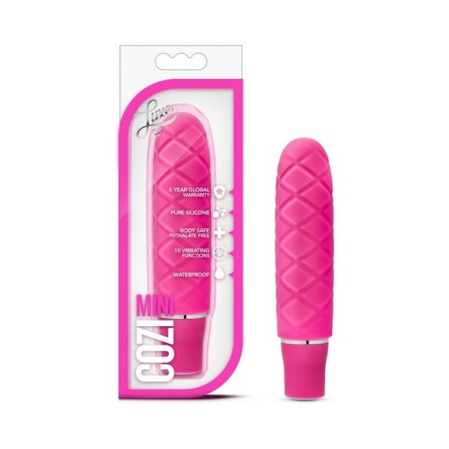 Luxe Cozi Mini Silicone Slimline Vibrator Fuchsia