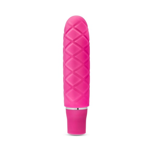 Luxe Cozi Mini Silicone Slimline Vibrator Fuchsia