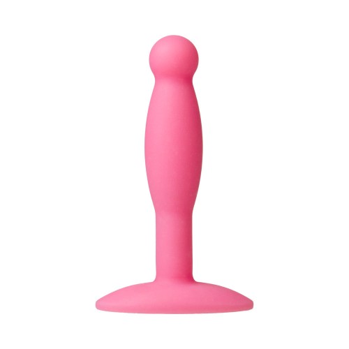 Mini Plug Suave de Silicona - Pequeño Rosa