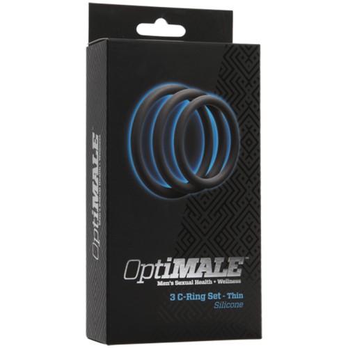 OptiMALE 3 C-Ring Set - Enhance Your Pleasure