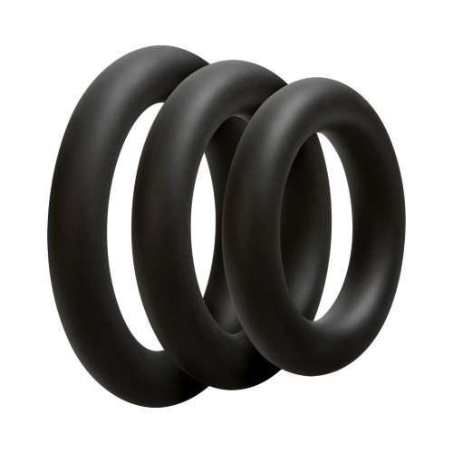 OptiMALE 3 C-Ring Set Thick Black