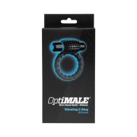 Anillo Vibrador OptiMALE Negro - Dispositivo de Placer para Parejas