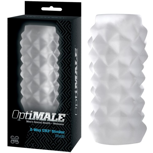 OptiMALE Reversible UR3 Stroker Studs Clear