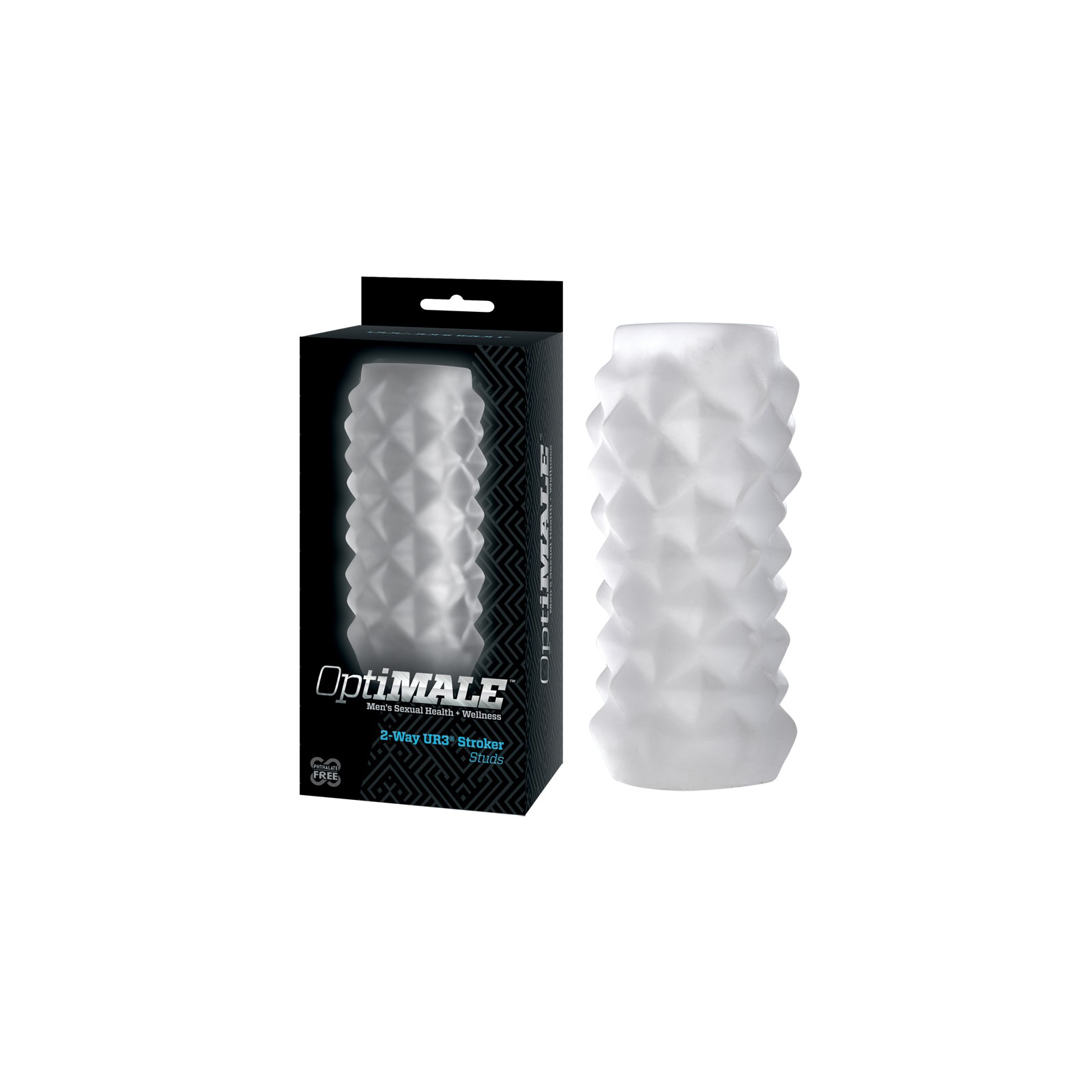 OptiMALE Reversible UR3 Stroker Studs Clear