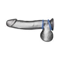 Blue Line Silicone Cock Ring Set for Extended Pleasure