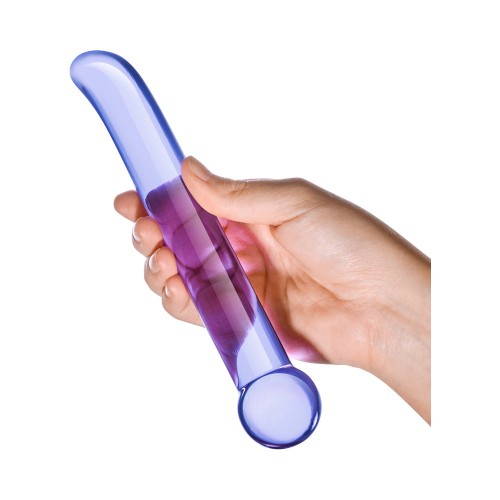 Glas Purple G-Spot Tickler - Glass Dildo