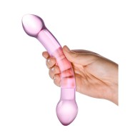 Dildo de Vidrio Doble Problema Morado