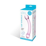 Dildo de Vidrio Doble Problema Morado