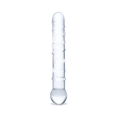 Callisto Clear Glass Dildo 7 in. for G-Spot Stimulation