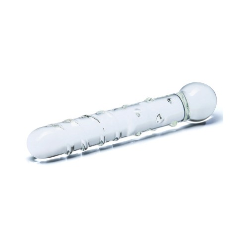 Callisto Clear Glass Dildo 7 in. for G-Spot Stimulation