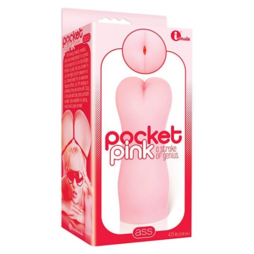 Masturbador Pocket Pussy Rosa con Diseño Realista