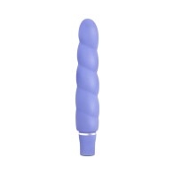 Luxe Anastasia Silicone Slimline Vibrator Periwinkle