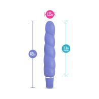 Luxe Anastasia Silicone Slimline Vibrator Periwinkle