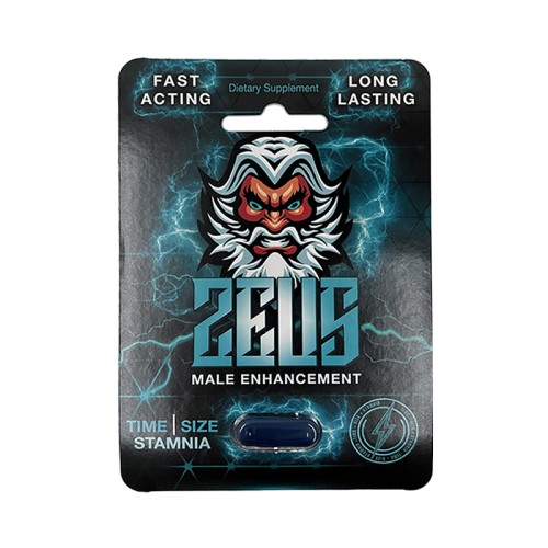 Zeus Plus Male Enhancer Herbal Supplement for Men