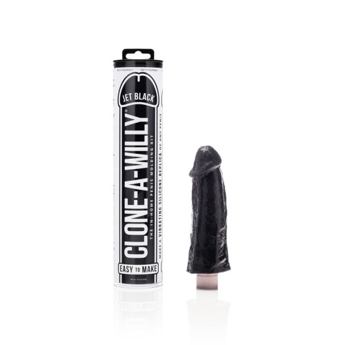 Clone-A-Willy Kit de Dildo Vibrante DIY - Negro Jet