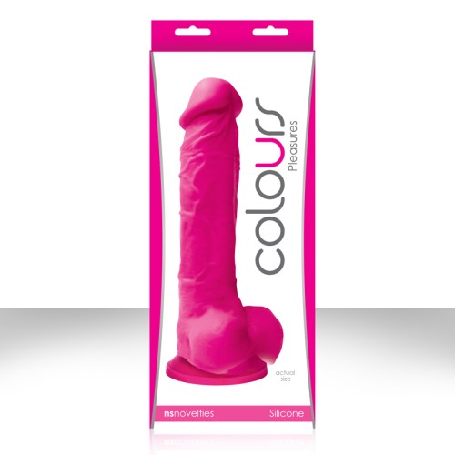 Dildo Colours Pleasures de 8 Pulgadas - Perfecto para Buscadores de Placer