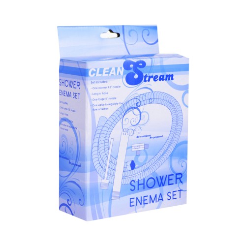 CleanStream Shower Enema Set - Easy Shower Use