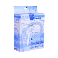 Set de Enema de Ducha CleanStream - Uso Fácil en la Ducha