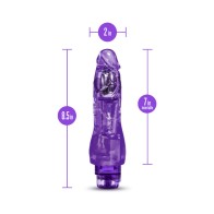 Dildo Vibrador Realista de 8.5 Pulgadas Naturally Yours Púrpura