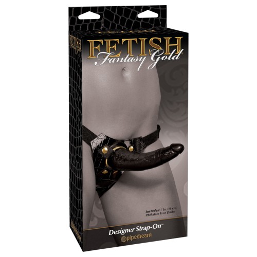 Designer Strap-On with Realistic 7-Inch Dildo