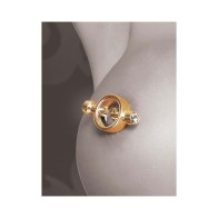 Fetish Fantasy Gold Magnetic Nipple Clamps