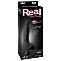 Dildo Vibrador Real Feel Deluxe No. 7 Negro