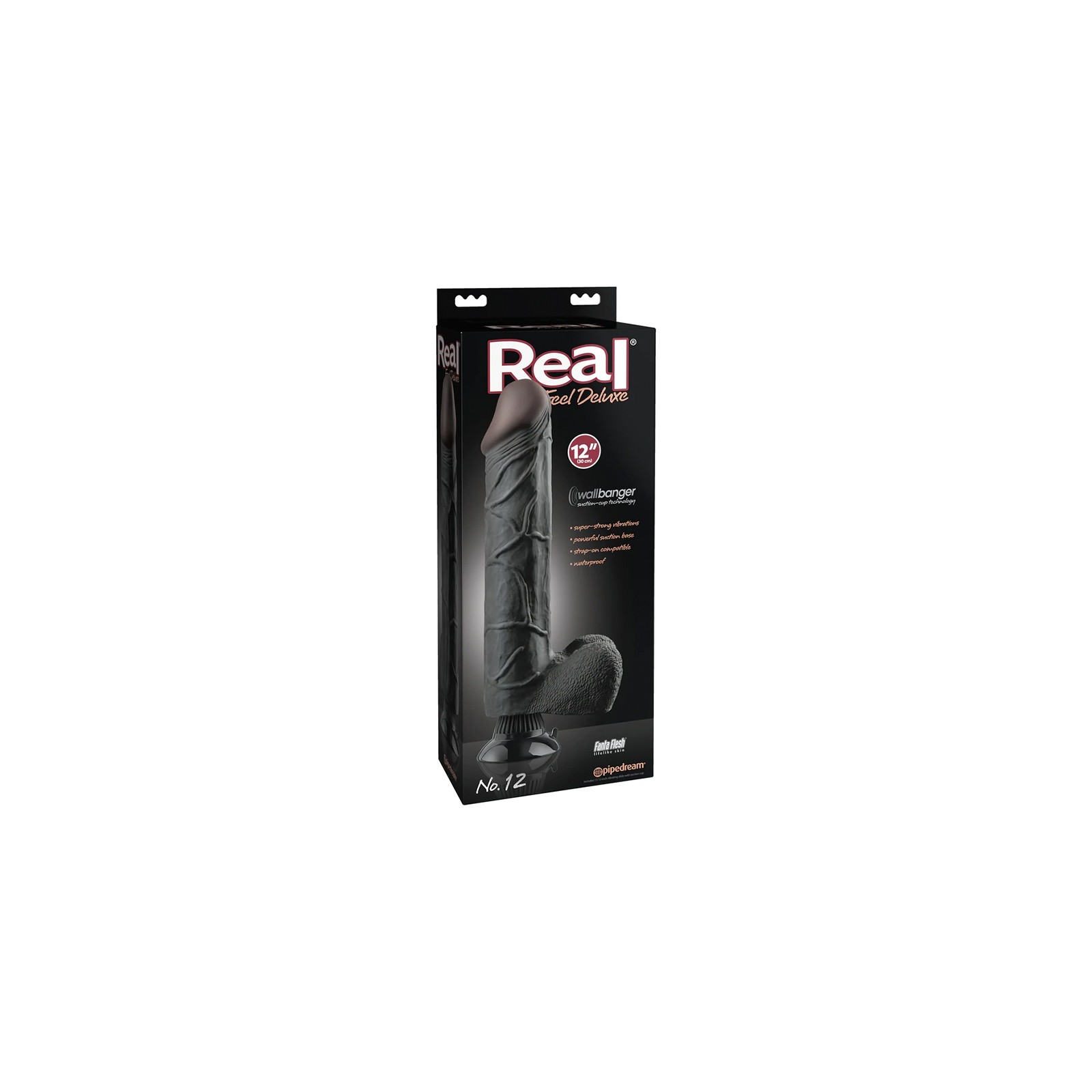 Pipedream Real Feel Deluxe No. 12 Vibrating Dildo - Realistic Experience