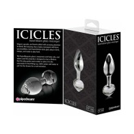 Pipedream Icicles Glass Anal Plug 44