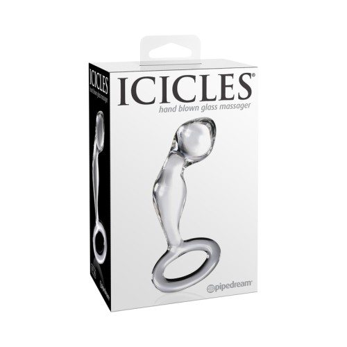 Pipedream Icicles No. 46 Clear Glass Prostate Massager