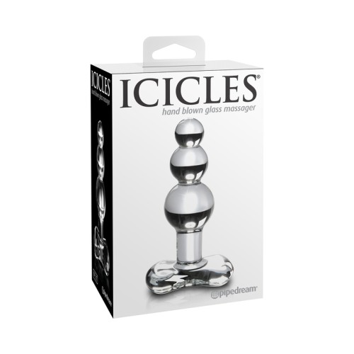 Pipedream Icicles No. 47 Beaded Glass Anal Plug