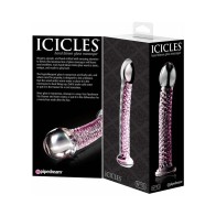 Dildo Curvado de Cristal Pipedream Icicles No. 53