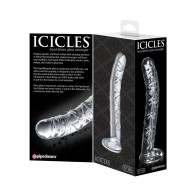 Pipedream Icicles No. 60 Dildo de Vidrio Curvado