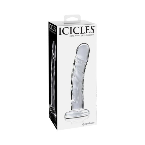 Dildo de Vidrio Curvado Pipedream Icicles