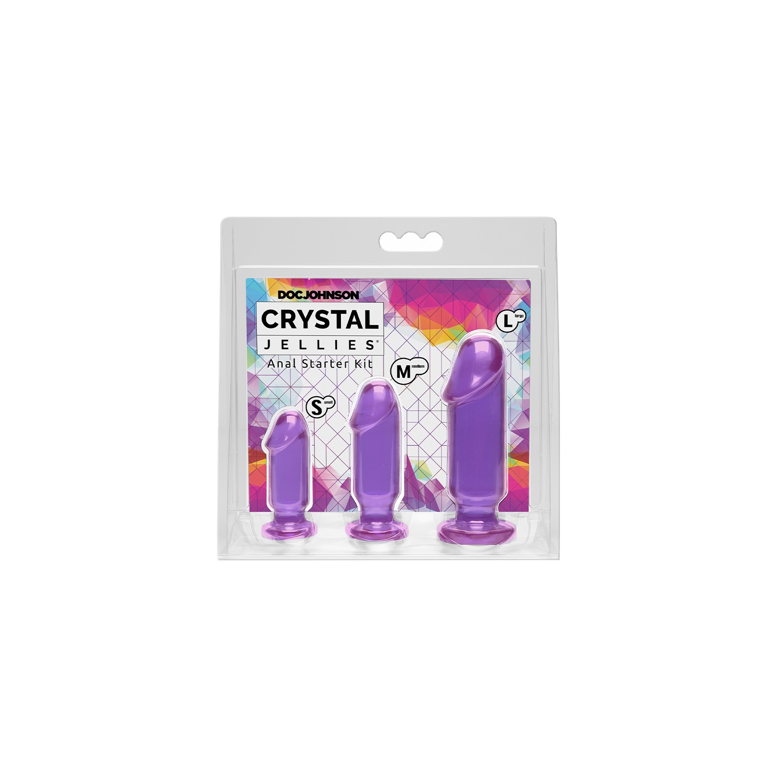 Kit de Inicio Anal Crystal Jellies - Perfecto para Principiantes