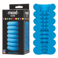 Mood Thrill Blue Triple Texture Stroker