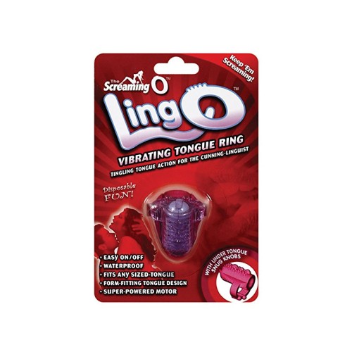 Screaming O LingO Vibrating Tongue Ring - Exciting Pleasure