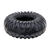 Ribbed Ring Cock Ring - Black