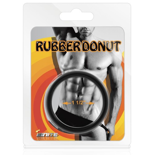 SI Rubber Cock Ring 1.5in - Durable Pleasure