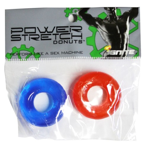 SI Power Stretch Donuts 2-Pack Red/Blue