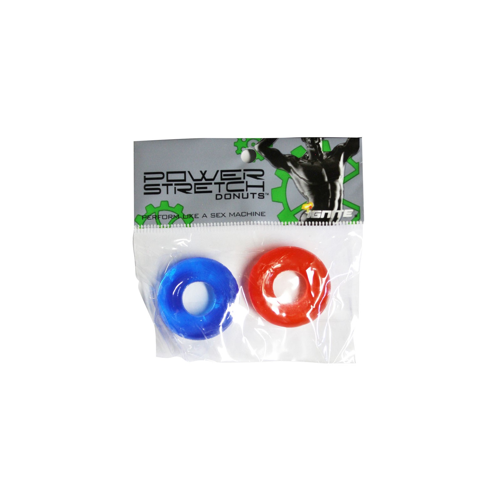 SI Power Stretch Donuts 2-Pack Red/Blue