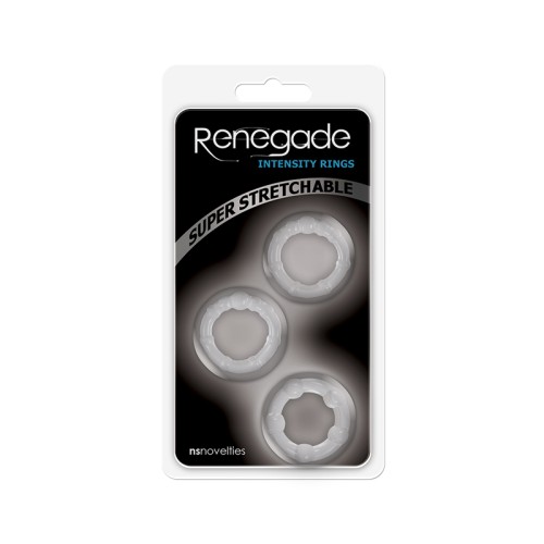 Renegade Intensity Rings 3-Pack for Enhanced Pleasure