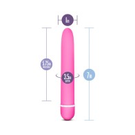 Vibrador Clásico Slimline Rosa Luxuriate