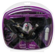 BFF Naturally Yours Adjustable Harness with Vibrating Bullet