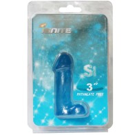 Pene de 3 Pulgadas con Testículos para Placer Compacto